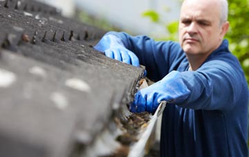 cleaning and inspecting Barton Court roofs