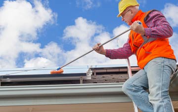 Barton Court soft wash roof cleaning